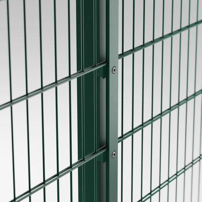 Zaunpfosten mit Abdeckleiste